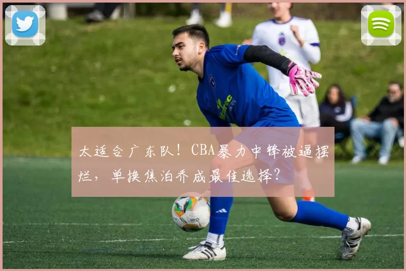 太适合广东队！CBA暴力中锋被逼摆烂，单换焦泊乔成最佳选择？